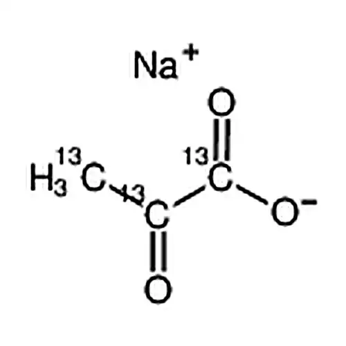 Sodium 2-oxopropanoate-13C3