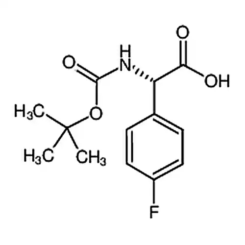 (S)-2-((叔бутилкислорода基羰基)амино)-2-(4-фторафенил)уксусная кислота