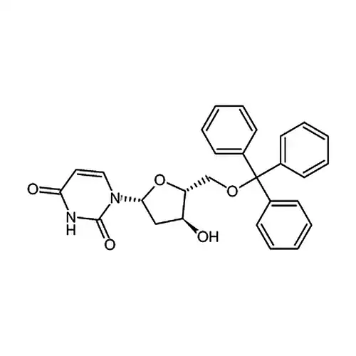 1-((2R,4S,5R)-4-Hydroxy-5-((trityloxy)methyl)tetrahydrofuran-2-yl)pyrimidine-2,4(1H,3H)-dione