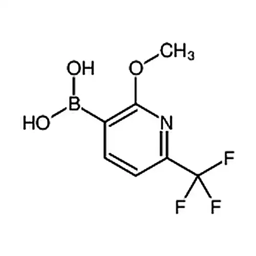 (2-метилкислорода基-6-(三фтораметил)피리딘-3-基)борная кислота