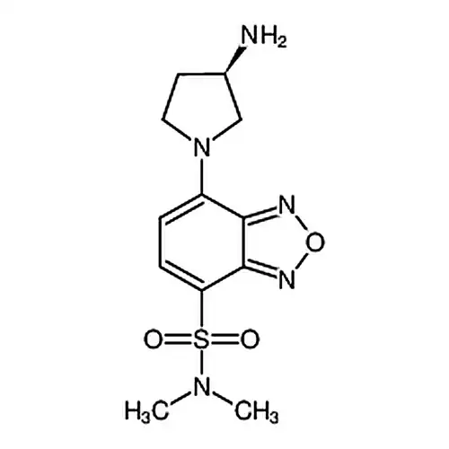 (S)-(+)-DBD-Apy [=(S)-(+)-4-(N,N-二метиламино磺酰)-7-(3-аминопирролалкан-1-基)-2,1,3-бензол并恶二唑] [用于e.e.值测定的HPLC标记реактив]