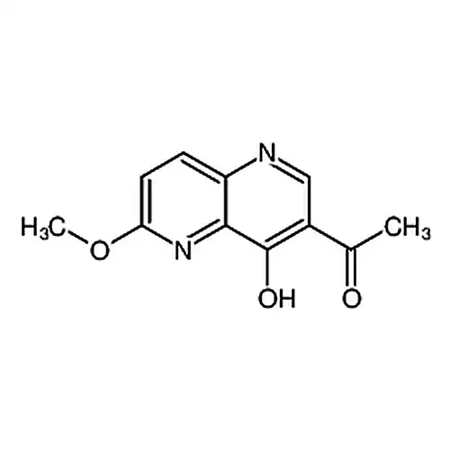 1-(4-ヒドロキシ-6-メチル酸素基-1，5-萘啶-3-基)エチルケトン