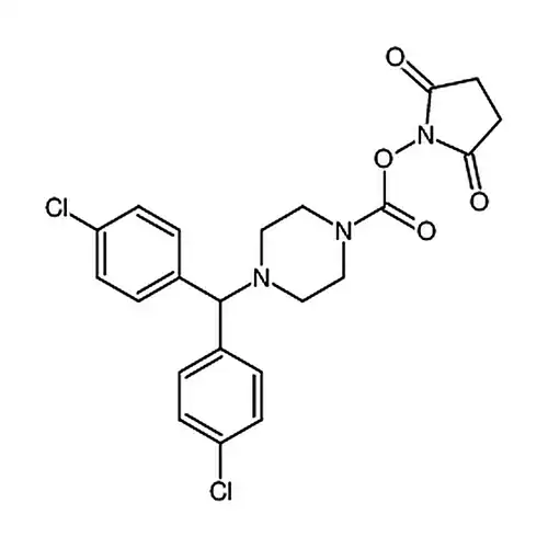 2,5-二산소피롤알칸-1-基4-(双(4-염소페닐)메틸)哌嗪-1-羧산에스테르