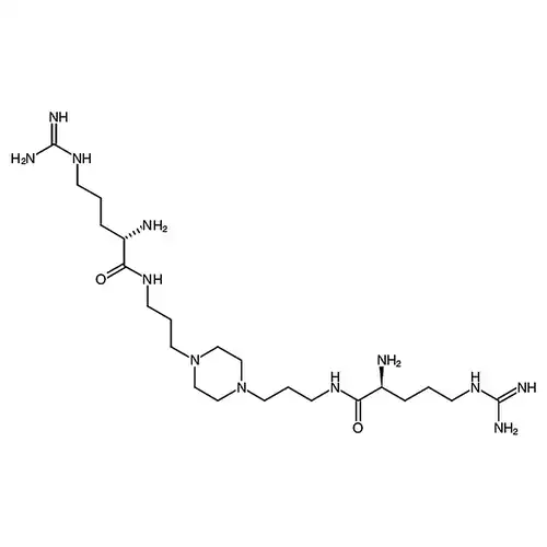(2S,2'S)-N,N'-(1,4-哌嗪二基二-3,1-пропилалкан二基)二[2-амино-5-[(амино亚аминметил)амино]пентиламид]