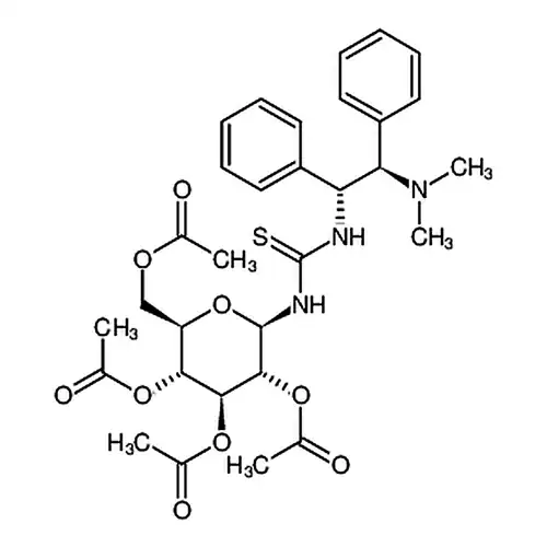 N-[(1R，2R)-2-(디메틸아미노)-1，2-二페닐에틸]-N'-(2，3，4，6-四-O-아세틸-Β-D-吡喃포도당基)황脲