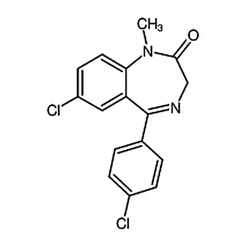 7-Chloro-1，3-dihydro-1-methyl-5-(4-chlorophenyl)-2H-1，4-benzodiazepin-2-one
