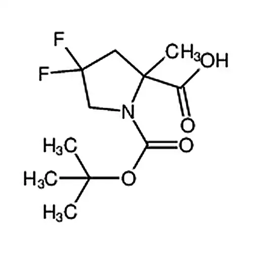 1-(叔부틸산소羰基)-4，4-二불소-2-메틸피롤알칸-2-羧산