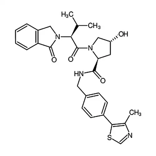 (2S,4R)-4-гидрокси-1-((S)-3-метил-2-(1-кислорода代异индол啉-2-基)бутирил)-N-(4-(4-метилтиазол-5-基)бензил)пирролалкан-2-метиламид