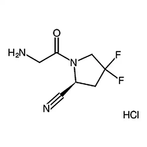 (S)-1-(2-아미노아세틸)-4,4-二불소피롤알칸-2-메틸腈염산염