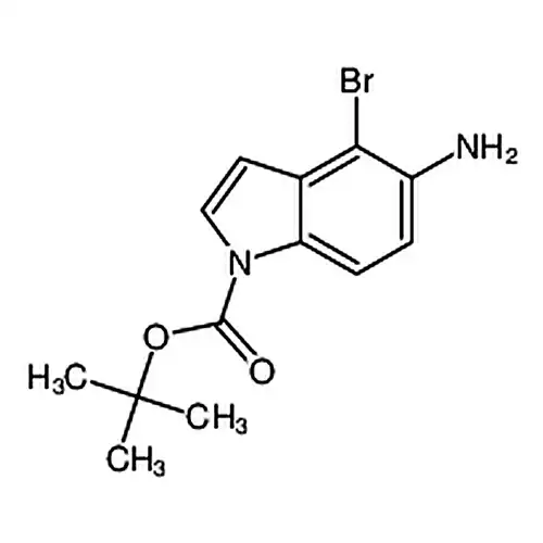 TERT-BUTYL 5-AMINO-4-BROMO-1H-INDOLE-1-CARBOXYLATE