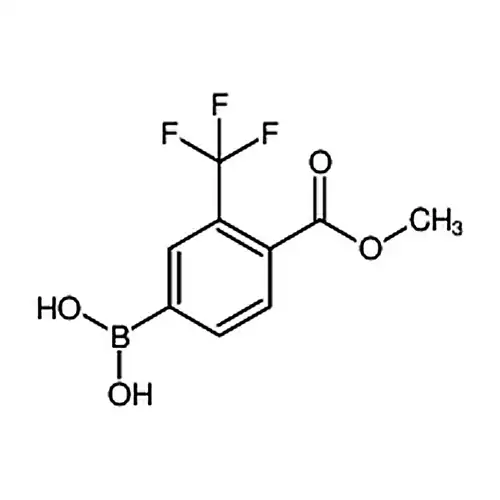 4-(метилкислорода基羰基)-3-(三фтораметил)бензолборная кислота