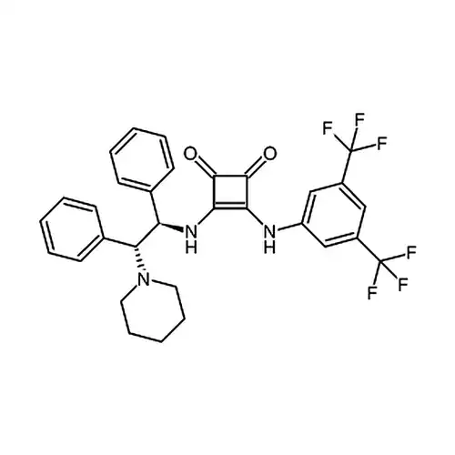 3-[[3，5-Bis(trifluoromethyl)phenyl]amino]-4-[[(1R，2R)-1，2-diphenyl-2-(1-piperidinyl)ethyl]amino]-3-cyclobutene-1，2-dione