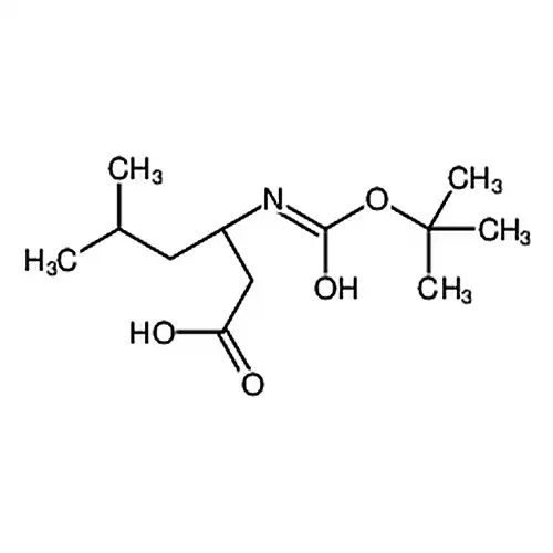 (R)-3-((tert-Butoxycarbonyl)amino)-5-methylhexanoic acid
