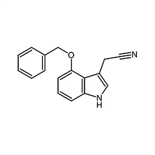 4-苄산소基인돌-3-아세토니트릴