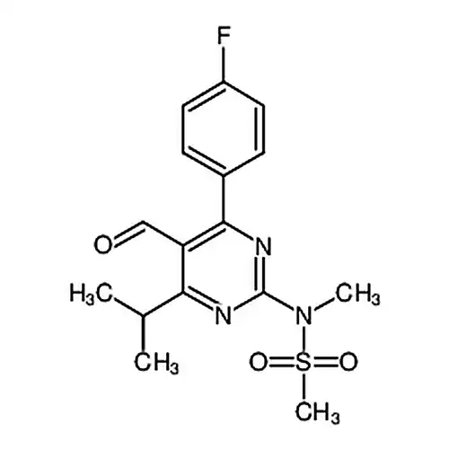 4-(4-Fluorophenyl)-6-isopropyl-2-(N-methyl-N-methanesulfonylamino)-5-pyrimidinecarboxaldehyde