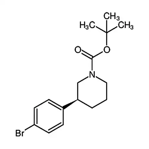 (3S)-3-(4-Bromophenyl)-1-piperidinecarboxylic acid 1，1-dimethylethyl ester