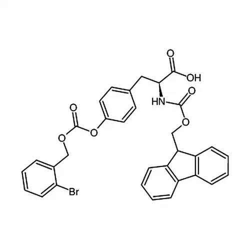(S)-2-((((9H-Fluoren-9-yl)methoxy)carbonyl)amino)-3-(4-((((2-bromobenzyl)oxy)carbonyl)oxy)phenyl)propanoic acid
