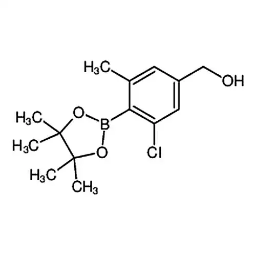 (3-염소-4-(4,4,5,5-四메틸-1,3,2-二산소붕소杂环펜틸알칸-2-基)페닐)메탄올