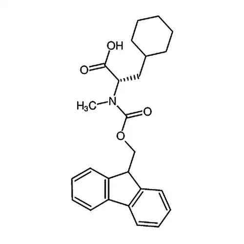 (S)-2-((((9H-Fluoren-9-yl)methoxy)carbonyl)(methyl)amino)-3-cyclohexylpropanoic acid