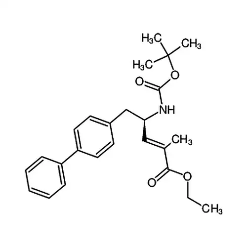 (R)-Ethyl 5-([1,1'-biphenyl]-4-yl)-4-((tert-butoxycarbonyl)amino)-2-methylpent-2-enoate