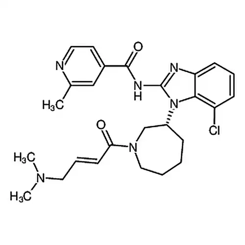(R,E)-N-(7-塩素-1-(1-(4-(二メチルアミノ)ブチル-2-エン酰基)窒素杂环ヘプチルアルカン-3-基)-1H-ベンゼン并[d]イミダゾール-2-基)-2-メチル异烟アミド