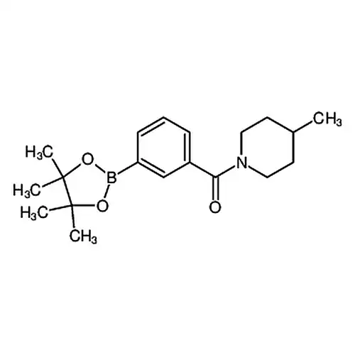 (4-메틸哌啶-1-基)(3-(4，4，5，5-四메틸-1，3，2-二?붕소펜틸环-2-基)페닐)메틸케톤