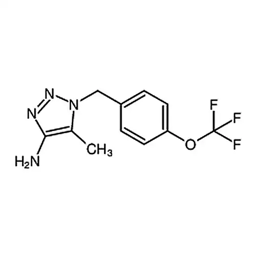 5-메틸-1-(4-(三불소메틸산소基)벤질)-1H-1,2,3-三唑-4-아민