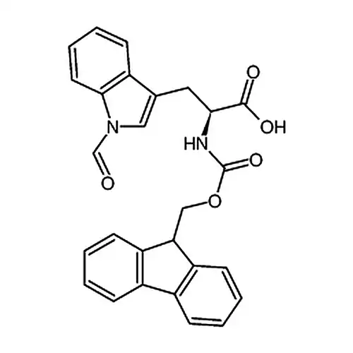 (S)-2-((((9H-芴-9-基)메틸산소基)羰基)아미노)-3-(1-메틸酰基-1H-인돌-3-基)프로피온산