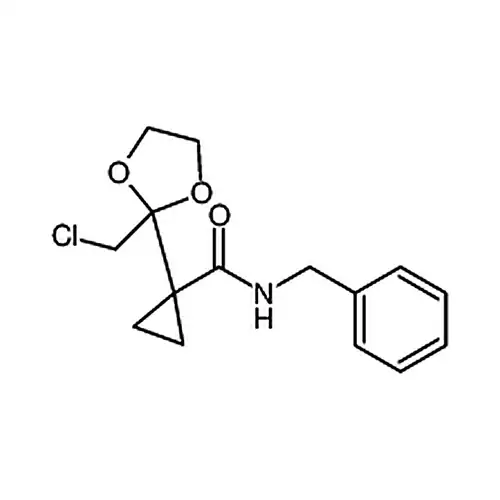N-бензил1-(2-(хлораметил)-1，3-二кислородапентил环-2-基)环пропилалкан-1-метиламид