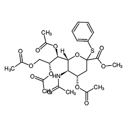 (1S,2R)-1-((2R,3R,4S)-3-エチル酰アミノ-4-エチル酰酸素基-6-(メチル酸素基羰基)-6-(ベンゼン硫黄基)四水素-2H-吡喃-2-基)プロピルアルカン-1,2,3-三酢酸三エステル