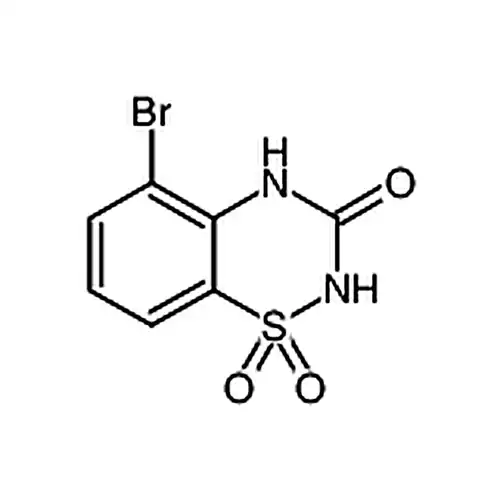 5-臭素-2H-ベンゼン并[e][1，2，4]噻二嗪-3(4H)-ケトン1，1-二酸化物