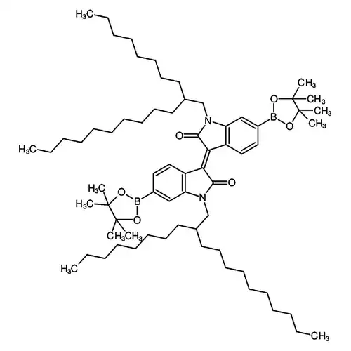 N,N'-双(2-옥틸基十二알칸基)-6,6'-双(4,4,5,5-四메틸-1,3,2-二산소杂环펜틸붕소알칸-2-基)异靛