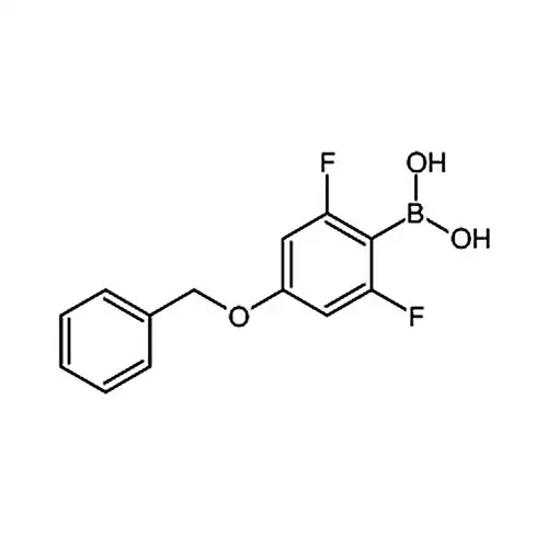 4-苄산소基-2.6-二불소벤젠붕산