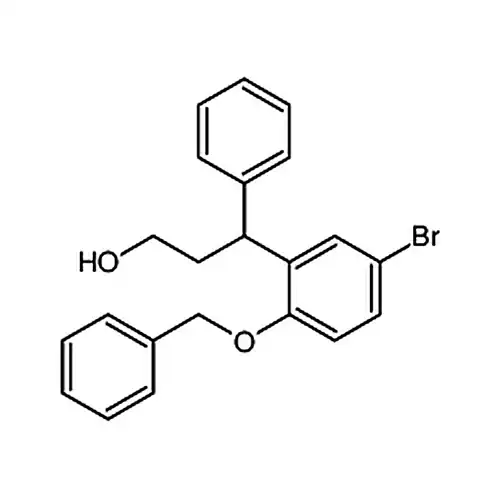 3-(2-苄산소基-5-브롬페닐)-3-벤젠프로필알코올