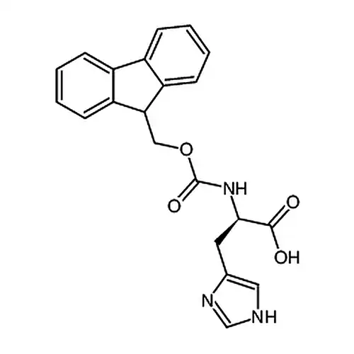 (R)-2-((((9H-Fluoren-9-yl)methoxy)carbonyl)amino)-3-(1H-imidazol-4-yl)propanoic acid