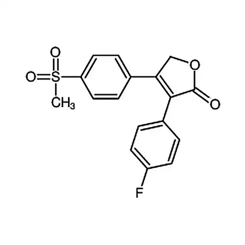 3-(4-fluorophenyl)-4-(4-(methylsulfonyl)phenyl)furan-2(5H)-one