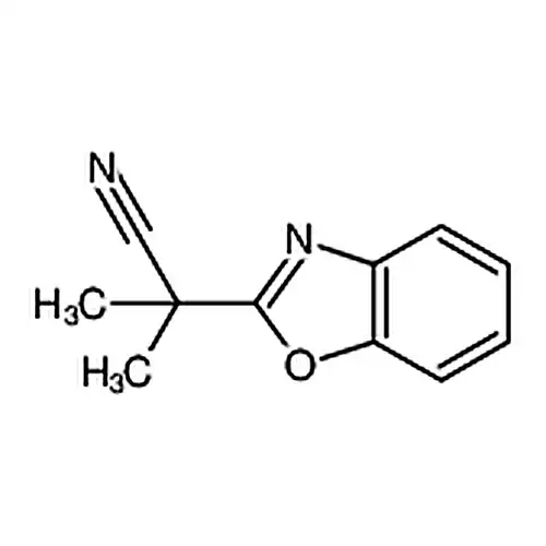 2-(Benzo[d]oxazol-2-yl)-2-methylpropanenitrile