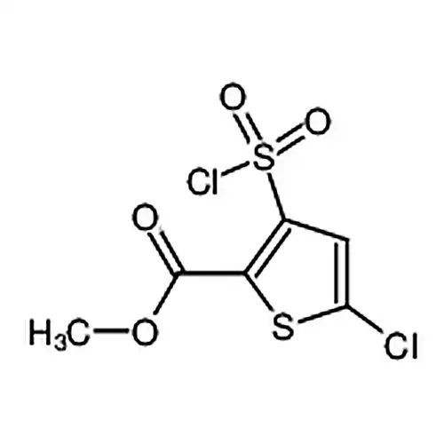 3-(塩素磺酰基)チオフェン-2，5-二ギ酸二メチルエステル