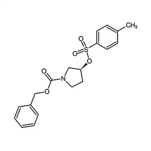 (S)-3-(トルエン-4-磺酰酸素基)-ピロールアルカン-1-羧酸ベンジルエステル