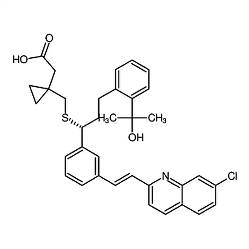 (R,E)-2-(1-(((1-(3-(2-(7-염소퀴놀린-2-基)에틸렌基)페닐)-3-(2-(2-히드록시프로필알칸-2-基)페닐)프로필基)황基)메틸)环프로필基)아세트산