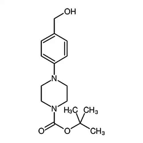 1-Boc-4-(4-羟метилфенил)哌嗪