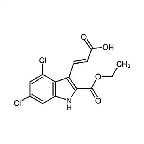 3-(4,6-二塩素-2-(エチル酸素基羰基)-1H-インドール-3-基)アクリル酸
