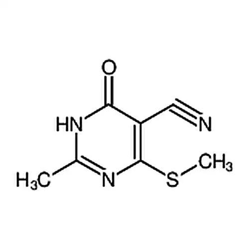 2-メチル-4-(メチル巯基)-6-酸素代-1,6-二水素ピリミジン-5-メチル腈