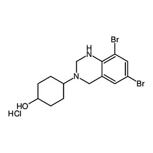 反式-4-(6,8-二브롬-1,2-二수소喹唑啉-3(4H)- 基)环헥실알코올염산염