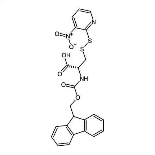 (R)-2-((((9H-芴-9-基)메틸산소基)羰基)아미노)-3-((3-니트로피리딘-2-基)二황基)프로피온산