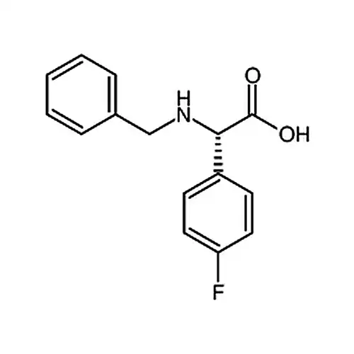 (S)-2-(苄아미노)-2-(4-불소페닐)아세트산