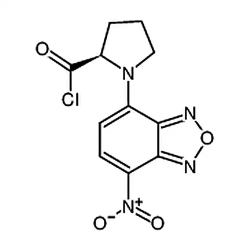 (R)-(+)-NBD-Pro-COCl [即(R)-(+)-4-니트로-7-(2-염소메틸酰四수소피롤-1-基)-2，1，3-벤젠并恶二唑]