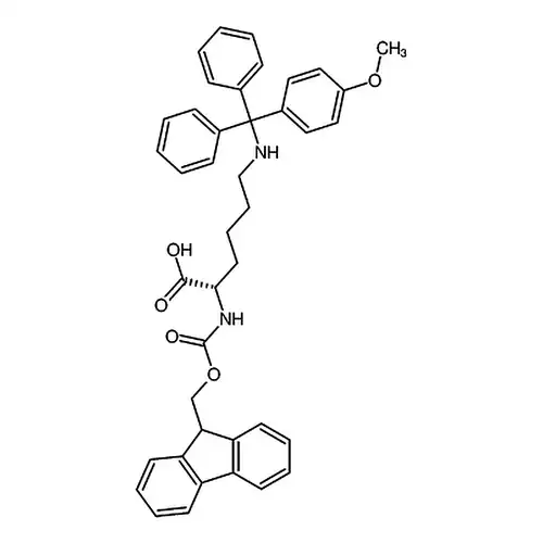 (S)-2-((((9H-Fluoren-9-yl)methoxy)carbonyl)amino)-6-(((4-Methoxyphenyl)diphenylmethyl)amino)hexanoic acid