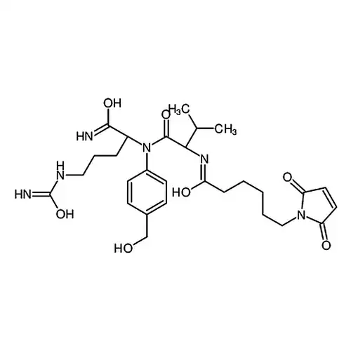 N-[6-(2,5-二水素-2,5-二酸素代-1H-ピロール-1-基)-1-酸素代ヘキシル基]-L-缬氨酰-N5-(アミノメチル酰基)-N-[4-(羟メチル)フェニル]-L-鸟氨アミド