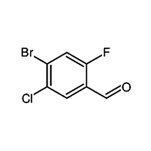 4-Bromo-5-chloro-2-fluorobenzaldehyde
